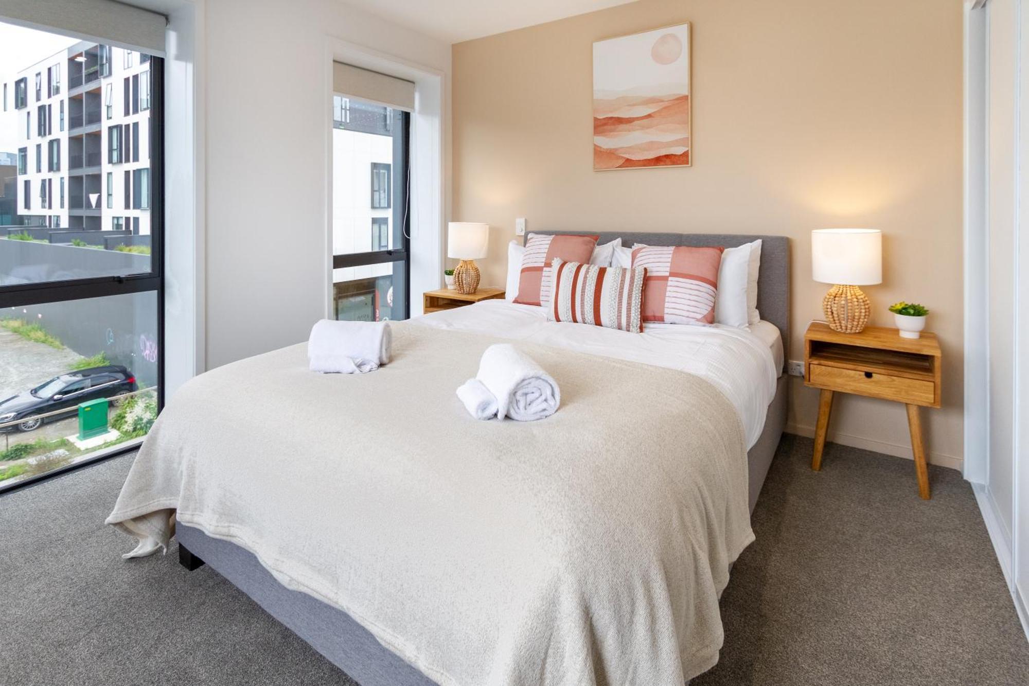 Modern City Lifestyle: 2 Bedroom 1 Bath Christchurch Buitenkant foto
